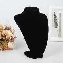 Подставка для украшений "Бюст" 17*11*23см h23см арт.405586 черный