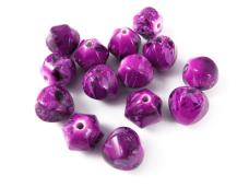 Бусины акрил 13мм арт.371 фуксия (300г)