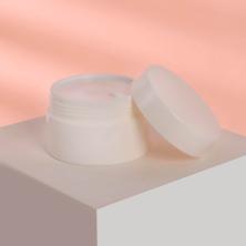 Банка 30мл d-5,5см h-4см с отсекателем арт.5617867  белый