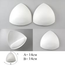 Чашечки треугольник с PUSH-UP арт.A-438 р. 80 (12пар)