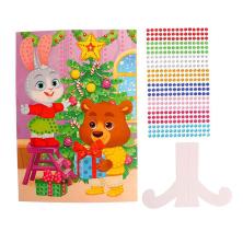 Аппликация стразами 