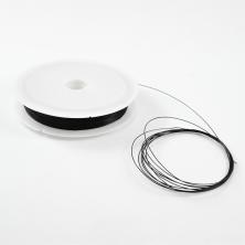 Ланка (Ювелирный тросик) 0,38мм арт.SF-7367 черный (30м)