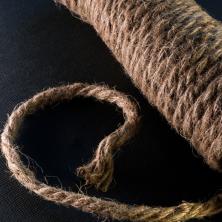 Шнур джутовый крученый 5мм арт.К10-17