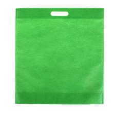 Пакет спанбонд с вырубной ручкой "Салатовый" 42*40см арт.1266454