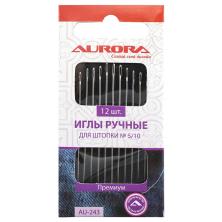 Иглы для штопки №5/10 арт.AU-243 (12игл)