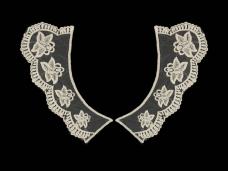 Воротник капрон пришивной 190*77мм арт.LY-205 бежевый