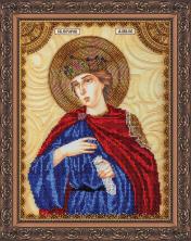 АБРИС АРТ арт.AA-098 Икона "Святой Давид" Набор для вышивания бисером 23*30см