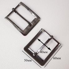 Пряжка металл 60*50/40мм арт.9207/2 т.никель