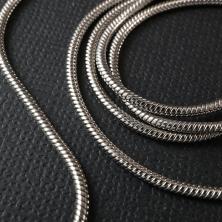 Цепь металл 1,5мм арт.ИВ-927 никель (нерж.сталь)