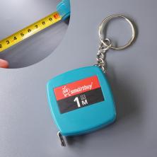 Рулетка-брелок 1м