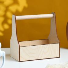 Ящик "Кашпо" с ручкой 20*12,5*20см арт.1490745