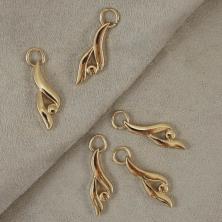 Подвеска 30*10мм арт.1900 золото