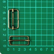 Шлевка металл 30*15*2мм арт.ST-30 бронза