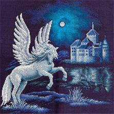PANNA арт.F/Ф-0744 "Пегас" Набор для вышивания мулине 35,5*33,5см
