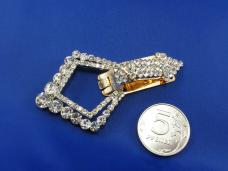 Застежка шубная со стразами арт.ФУ-2344