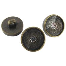 Пуговица под металл арт.ФУ-9109 15мм 24L со стразой