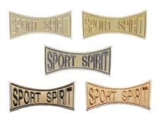 Термоаппликация "Sport spirit" 101*48мм арт.15561