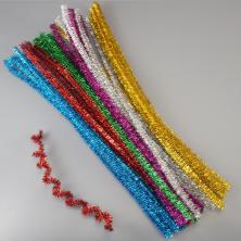 Проволока шенил "Ассорти" 0,9*30см арт.SKPQ-9 (30шт)