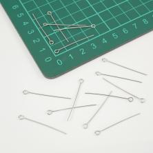 Штифт "Петля" нержавеющая сталь 35мм  арт.ИВ-168 никель (200шт)