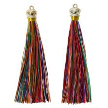 Кисточки для украшений отв-е 3мм 12см с концевиком арт.ФУ-11443