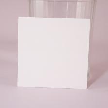 Карточка инструкция по уходу за бижутерией 6,5*6,5см белый