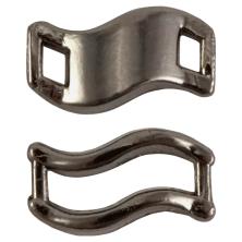 Коннектор 13*7мм отв-е 2мм арт.1162-GB/2