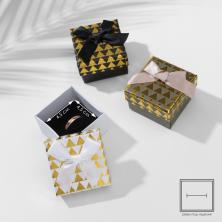 Коробка под кольцо 5*5*3см 