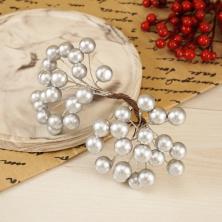 Рябина двусторонняя d- 1,0см 14см арт.ФУ-8470 (5бук-20шт)