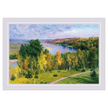 2048 "Золотая осень" (По мотивам картины В. Поленова) Набор для вышивания мулине "Риолис" 40*60см