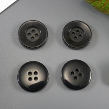Пуговица арт.EN-0028 21мм 34L А008-черный