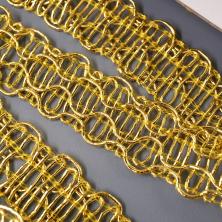 Тесьма металлизированная 14мм арт.8-1453 золото