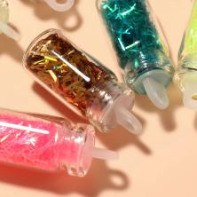 Блестки в баночке 13*3/1см арт.604249 микс (12шт)