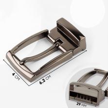 Пряжка металл с зажимом 62*40/27мм арт.9679320 т.никель