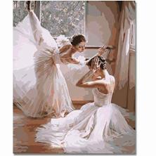 "Урок балета" 40*50см арт.65051 Картина стразами