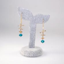 Серьги арт.WS-4082 золото