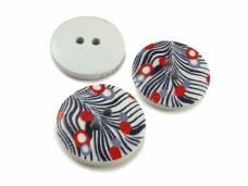 Пуговица дерево арт.ФУ-3125 15мм 24L