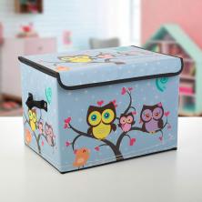 Короб для игрушек с крышкой 