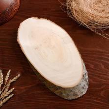 Спил дерева 35*16см h-2,5см арт.5276713 осина (1шт)