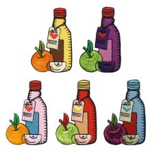 Термоаппликация "Ликер" 67*45мм арт.4010/43 ассорти