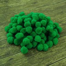 Помпоны 20мм арт.SF-1165 т.зеленый (100шт)