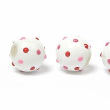 Бусины стекло лэмпворк 10мм арт.TS.RY-G15 белый