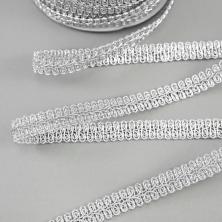 Тесьма металлизированная 13мм 