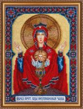 АБРИС АРТ арт.AB-310 "Икона Богородицы Неупиваемая чаша" Набор для вышивания бисером 19*25см