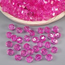Бусины акрил граненые 10мм арт.3244 (500гр)