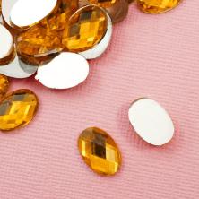 Камни непришивные "Овал" 14*10*3мм арт.SF-1608