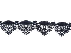 Кружево гипюр  45мм арт.MA-53-1085 т.синий