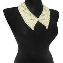 Воротник с застежкой 325*275мм арт.Y-20Z бежевый