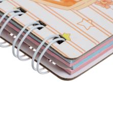 Записная книжка ПВХ с ручкой 10цв. 