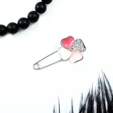 Булавка 40*20мм с эмалью арт.X01-0668