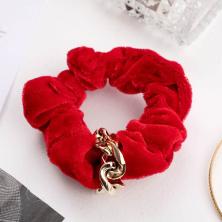 Резинка для волос бархат 